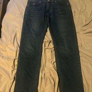 True Religion Dark Blue Straight Jeans
